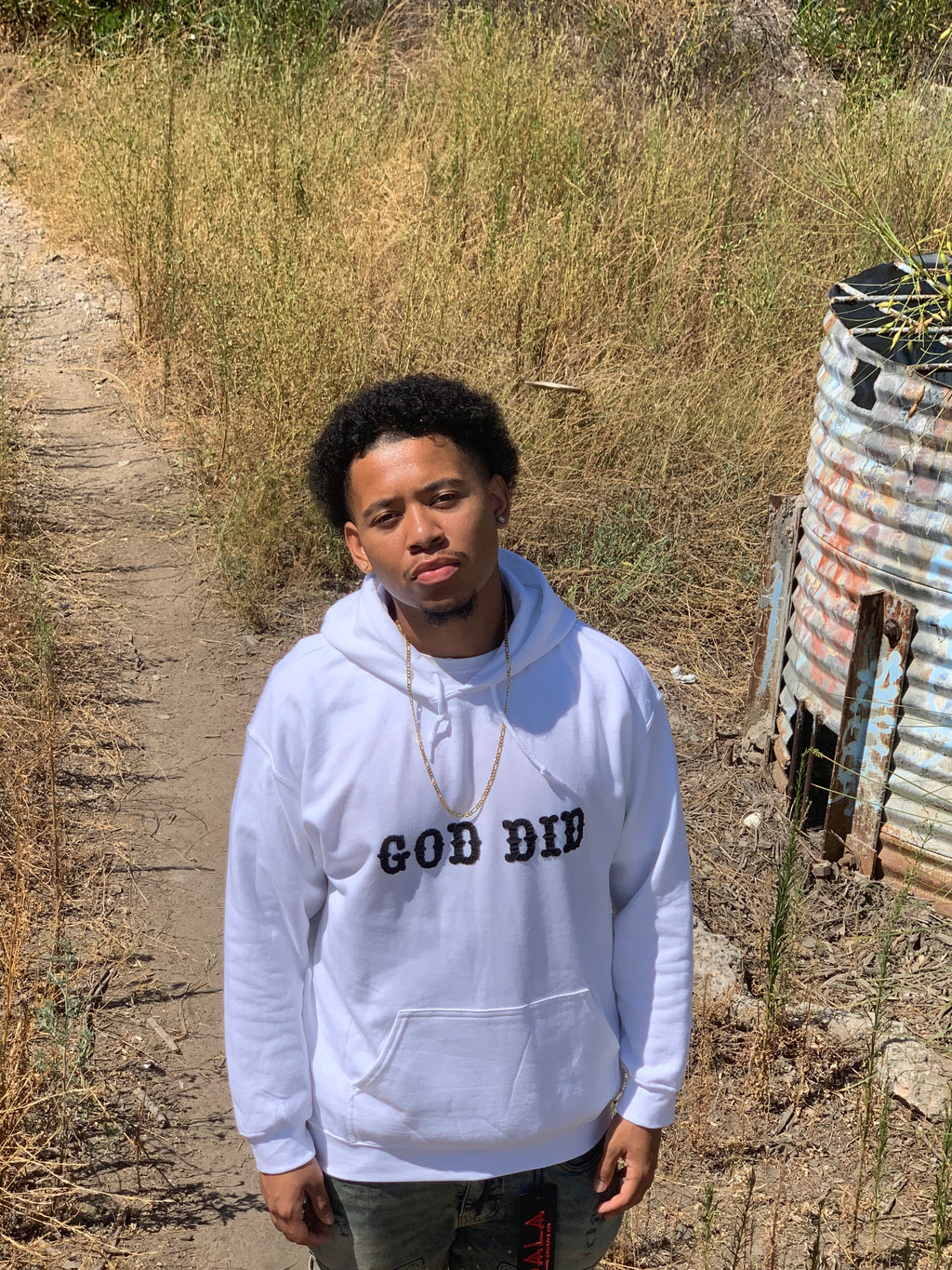 "GOD DID" hoodie